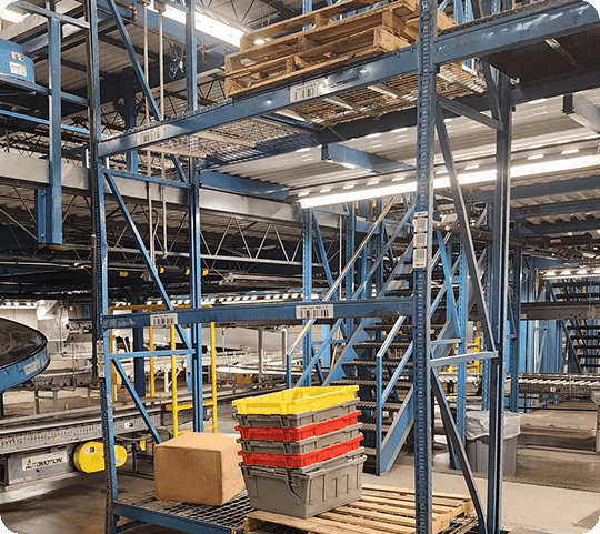 New and Used Mezzanine Inventory